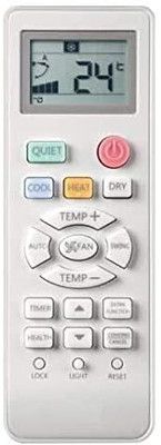 LUNAGARIYA AC Remote No.131, Compatible with  AC Remote Control HAIER Remote Controller(White)