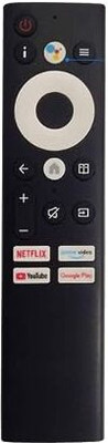 LUNAGARIYA Compatible with  LED TV REMOTE WITH VOICE THOMSON Remote Controller(Black)