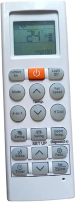Xpecial 36-K1 L-G AC Remote Compatible with LG 1 / 1.5 / 2 TON AC Remote Controller(White)