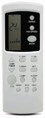 Ladha's Universal Ac Remote Control Air Conditioner with Wall Mount,White Lg , Air Conditioner Remote Controller(White)