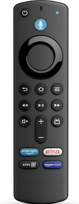 OSWORLD Compatible with Amzon Alexa Voice Remote Control FlRE TV Stick 3rd Generation ( Amzon Alexa Voice FlRE TV Stick ) Remote Controller(Black)