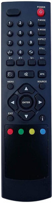 BhalTech LED LCD Smart TV Remote Control Compatible With Onida Tv Remote Controller(Black)