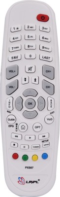LRIPL  Remote Control Compatible for  GTPL HD Set Top Box Remote Controller(White)