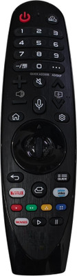 Ehop MR20GA Compatible Remote Control for  Magic TV AKB75855501 for AN-MR20GA LG Remote Controller(Black)