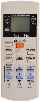 RESORB RE 29C With sleep buttons AC Remote Control Compatible for Split AC Remote Compatible for Panasonic Air Conditioner Remote Controller(White)