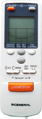 Harsh Enterprises O general Compatible with O General Split/window AC remote control AC-47 Remote Harsh Enterprises Remote Controller(White)