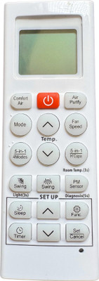 MechFox AC Remote Control Compatible Split/Window Air Conditioner | Model No. AC-36R | LG Remote Controller(White)