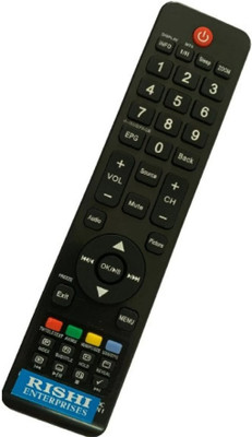 RISHI ENTERPRISES THIS REMOTE IS COMPATIBLE FOR TV REMOTE (A06-P6) AOC Remote Controller(Black)