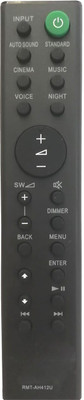 BhalTech RMT-AH412U Home Theatre System Remote Compatible for Sony Soundbar HT-S20R HT-S500RF HT-S700RF Remote Controller(Black)