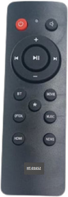 Nij HT-01652 Sound Bar Home Theater System Remote Control JBL Remote Controller(Black)