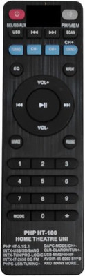 Nij PHP HT-100 Compatible For Universal Home Theater System Remote Control PHILIPS Remote Controller(Black)