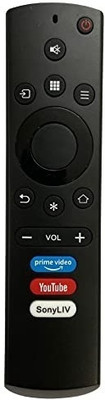 Gezok Thomson Remote Remote Control Compatible for  Smart LED TV (Without Voice Function) Thomson Remote Controller(Black)