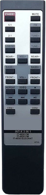 OG 3 IN 1 IT-4650 FM IT-4850 FM IT-4650 ELEGANT Remote Compatible with INTEX HOME THEATER Remote Controller(Black)