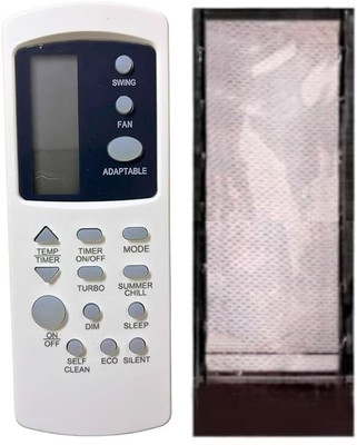 Kritex Protective Cover for 31E, Carrier AC Remote Control,PU Leather Cover Holder Remote Controller(Black)
