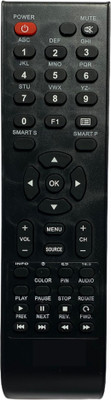 NixGlobal RCA-06 Universal Remote Compatible for AOC / INTEX / LLOYD / VU SMART LEDLCD TV Remote Controller(Black)