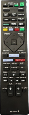 MechFox Universal Television Remote Compatible LED/LCD TV Remote Control | RM-71L | Sony AV System RM- ADP117 Remote Controller(Black)