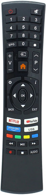 TIZOQ Remote Control Compatible for Onida Smart TV (ATV55UHDS-0920) Onida Smart TV Remote Controller(Black)