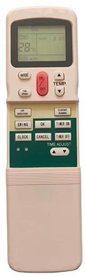 LUNAGARIYA AC Remote No.24, Compatible with  AC Remote Control BLUESTAR Remote Controller(White)