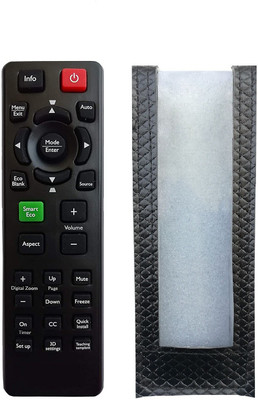 BhalTech PU Leather Remote Case Cover Perfect Fitting Specially Designed Protective Remot Cover (Only Remote Cover) Pls Check Your Remote Dimensions for BENQ Projector Remote Controller(Black) BhalTech PU Leather Remote Case Cover Perfect Fitting Specially Designed Protective Remot Cover (Only Remote Cover) Pls Check Your Remote Dimensions for BENQ Projector Remote Controller(Black)