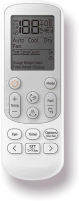 miracles in hand MIH144B AC REMOTE COMPATIBLE SAMSUNG Remote Controller(White)