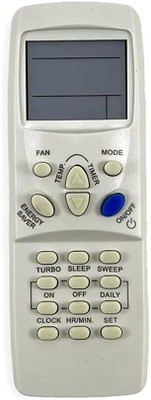 V4 Gadgets Compatible for Carrier Ac Remote Original Model 100B Suitable for Split and Window Air Conditioner of 1 1.5 2 Ton Carrier ac Remote Controller(White)