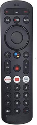 Kritex Compatible with AIRTEL XSTREAM settop Box Remote Control Remote Controller(Black)