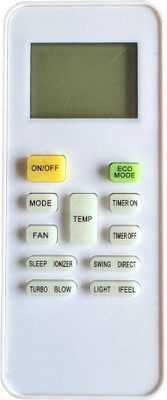 MechFox Air Conditioner Remote Compatible with AC Remote |AC-149A| BLUE STAR Remote Controller(White)
