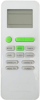 BhalTech 145 (ECO) AC Remote Control (Old Remote Exactly Same Remote Will Only Work) Compatible for Intex AC Remote Controller(White)