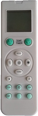 LipiWorld VE-102 AC Remote Control Compatible for  ELECTROLUX AC Remote Controller(White/Grey)