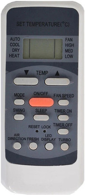 RESORB RE 12 R51M/CE Air Conditioner Remote Compatible for Split/Window AC Compatible Device: R09D-BGCE VOLTAS AC Remote Remote Controller(White)