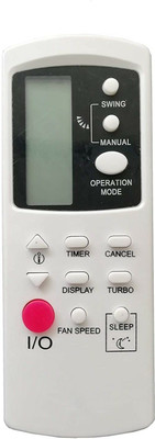 NixGlobal 190H AC Remote Compatible with HAIER AC Remote Controller(White)