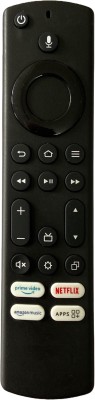 SHIELDGUARD Remote Control with Netflix function Compatible for LED TV Onida Remote Controller(Black)