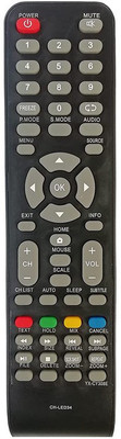 TVE CH-LED34 LED LCD Smart TV Remote Control Compatible for  LED TV YX-CY308E GHI Remote Controller(Black)
