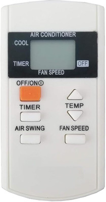 V4 Gadgets Compatible Replacement Remote Control (6 Button) Air Conditioner (Model No-44B), Panasonic Remote Controller(White)