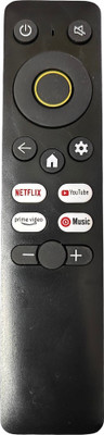 Ehop AC-18B Compatible Remote Control for Smart tv ( Realme Remote Controller(Black)
