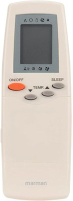 Marman Compatible with Carrier AC Remote Control Model 91 Suitable for 1 | 1.5 | 2 Split and Window Air Conditioner – Match Remote Key by Key With Existing Carrier AC Remote Controller(White)