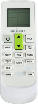 MechFox Air Conditioner Remote Compatible with Split AC Remote | AC-225 | WHIRLPOOL Magicool Smart Remote Controller(White)