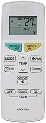 Woniry Air Conditioner Remote Compatible  Split AC Remote Control Daikin Remote Controller(White)