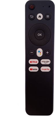 LipiWorld Led Smart Android TV Remote (Voice Not Supported) Compatible For Thomson Tv Remote Controller(Black)