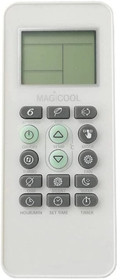 RISHI ENTERPRISES 173 MAGICOOL THIS REMOTE IS COMPATIBLE FOR AC REMOTE (173) MAGICOOL WHIRPOOL Remote Controller(White)