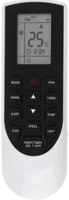 RISHI ENTERPRISES THIS REMOTE IS COMPATIBEL FOR AC REMOTE (182-P0) LLOYD, VOLTAS Remote Controller(Black, White)