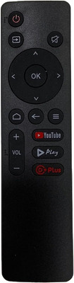 NixGlobal COO-CAA with Voice Control Function Remote Compatible with COOCAA 4K SMART ANDROID LED LCD TV Remote Controller(Black)