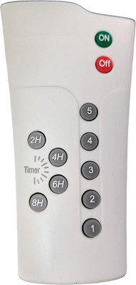 Ehop Compatible Remote Control for ENERGION CROMAIR BLDC Ceiling Fan Remote Crompton Remote Controller(White)