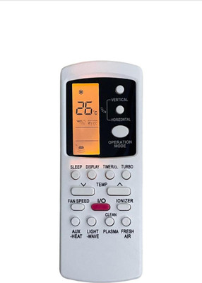 miracles in hand AC REMOTE COMPATIBLE WITH (BACK LIGHT) (GZ-50GB-E1) VOLTAS Remote Controller(White)