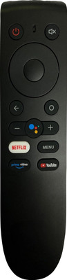 LETHABO 0NE-PLUS Led without Voice Control Remote Compatible with ONEPLUS 4K SMART LED LCD TV Remote Controller(Black)