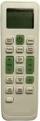 RISHI ENTERPRISES THIS REMOTE IS COMPATIBLE FOR AC REMOTE (AW-0P2) SAMSUNG Remote Controller(White)