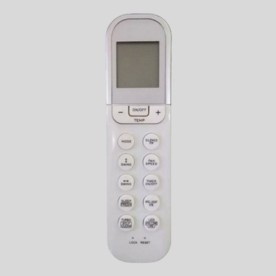 Ethex Re-196 compatible for Koryo Air Conditioner Remote Control Replacement for koryo ac remote (Same remote Only will work) Remote Controller(White&black)