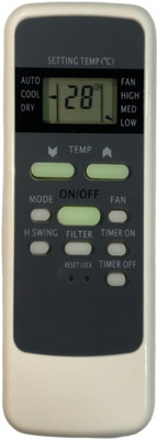 mumax Compatible/Replacement for  AC Remote Control (AC Remote No. HITCH-137A) Hitachi Remote Controller(White)