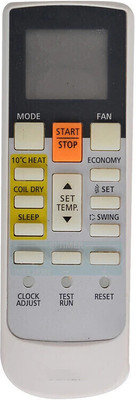 RESORB RE 107 Air Conditioner Remote Compatible with Inverter AC Remote Compatible for O General Inverter Air Conditioner Remote Controller(White)