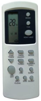 Ethex AC REMOTE 31E AC Remote Control Compatible for MARQ AC Remote Marq Remote Controller(white&black)